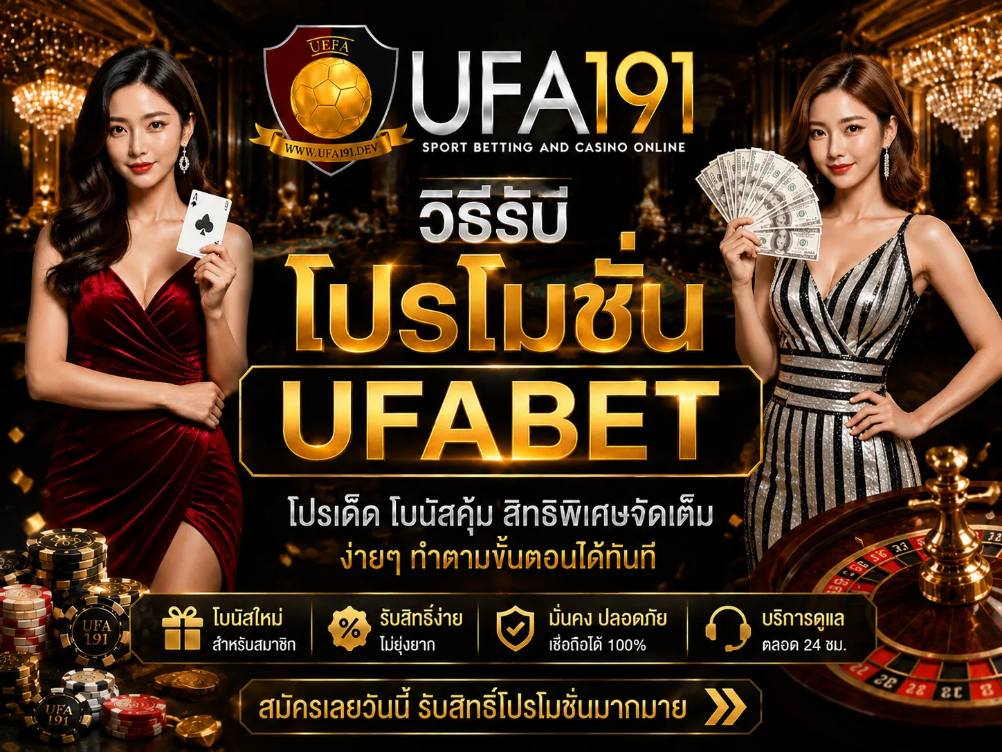 ขั้นตอนวิธีรับโปรโมชั่น UFABET